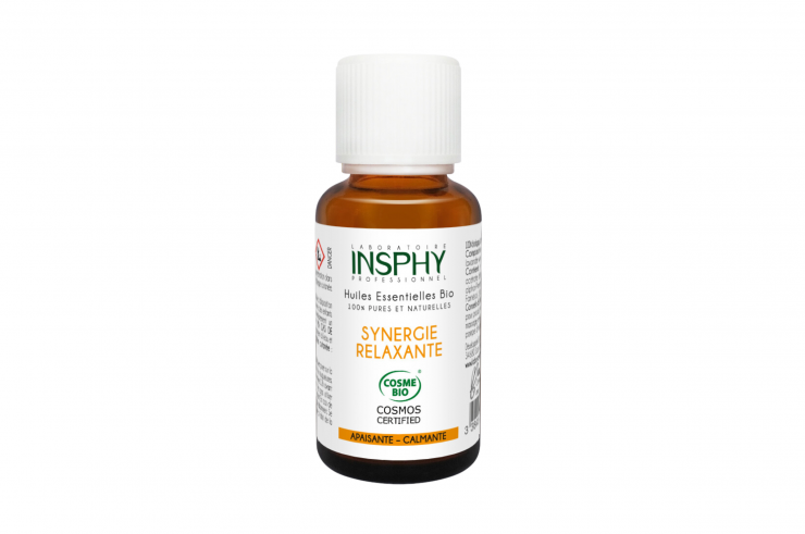 Relaxing Synergy - Organic essential oils, Kinésoins