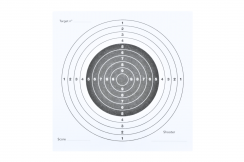 Cibles en papier pour tir, Petit format - Lot de 10