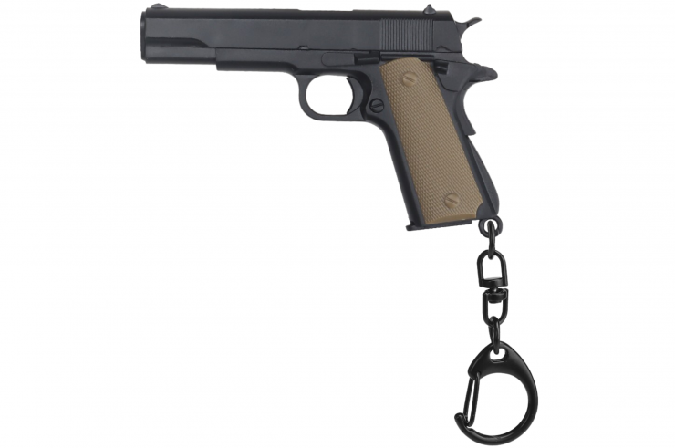 Porte-clés Pistolet, Semi-fonctionnel 