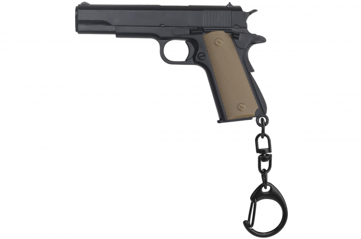 Porte-clés Pistolet, Semi-fonctionnel