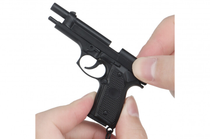 Chaveiro Pistola, Semifuncional