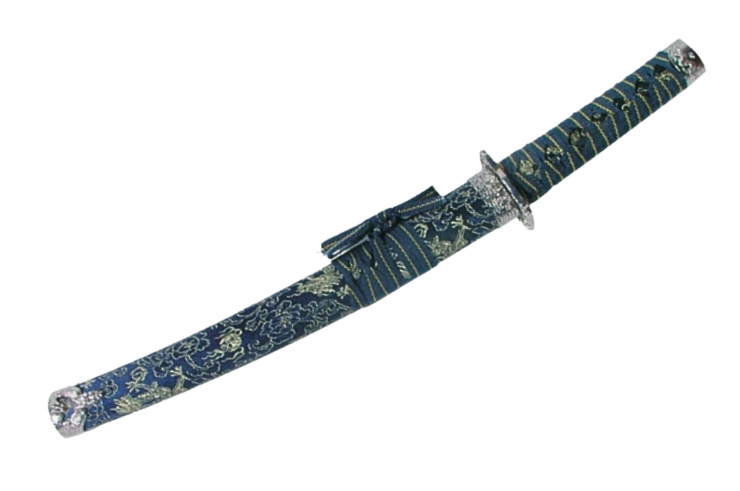 Ornamental tanto, Flowers & Dragon