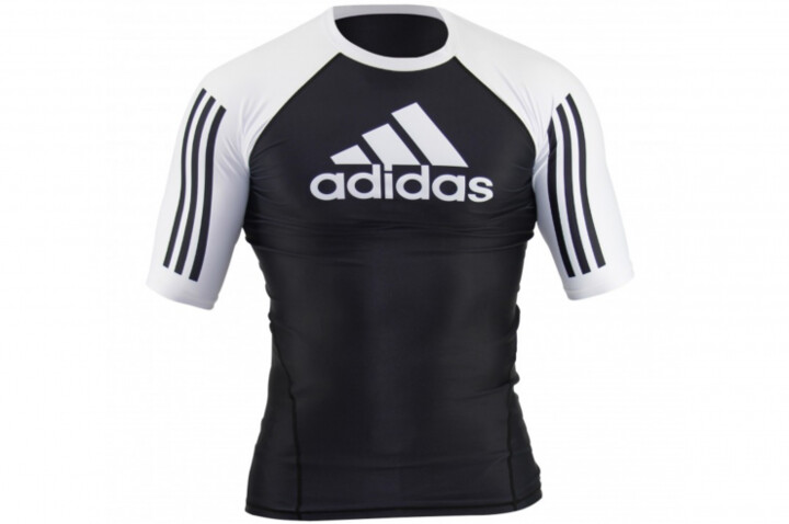 T-shirt de compressão, manga curta - ADIIBJJFR01, Adidas