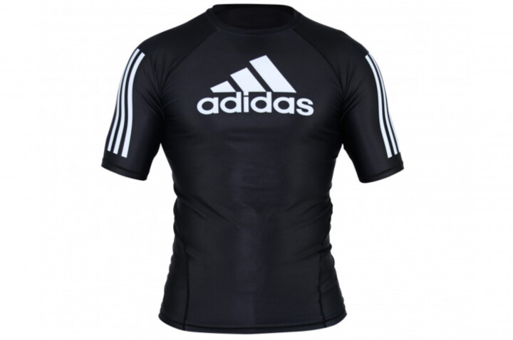 T-shirt de compressão, manga curta - ADIIBJJFR01, Adidas