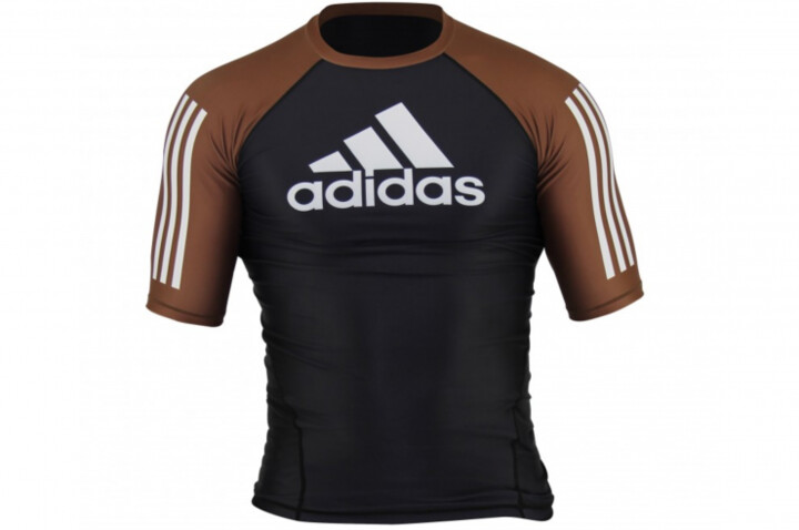 T-shirt de compressão, manga curta - ADIIBJJFR01, Adidas