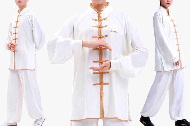 Taiji Uniform with gold trim, Upper Range - Jinsi, Lining