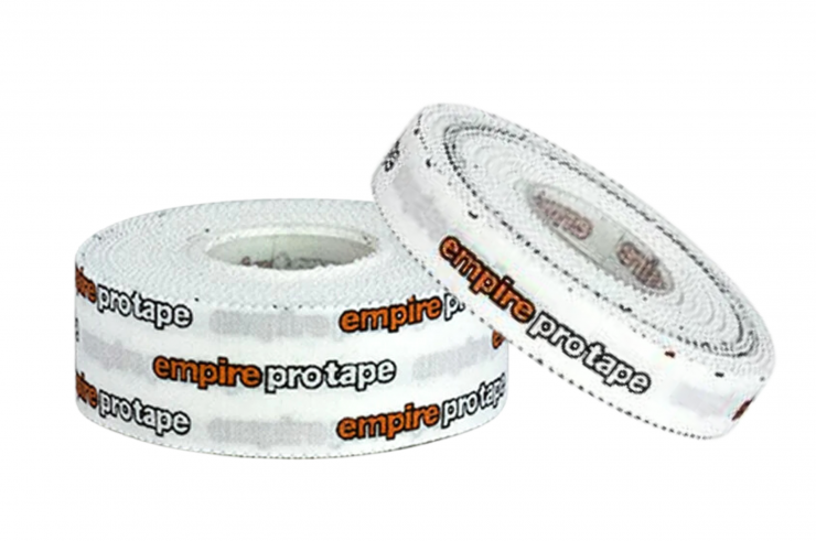 Rouleau bande de Compétition - Blanc avec logo, Empire Pro Tape