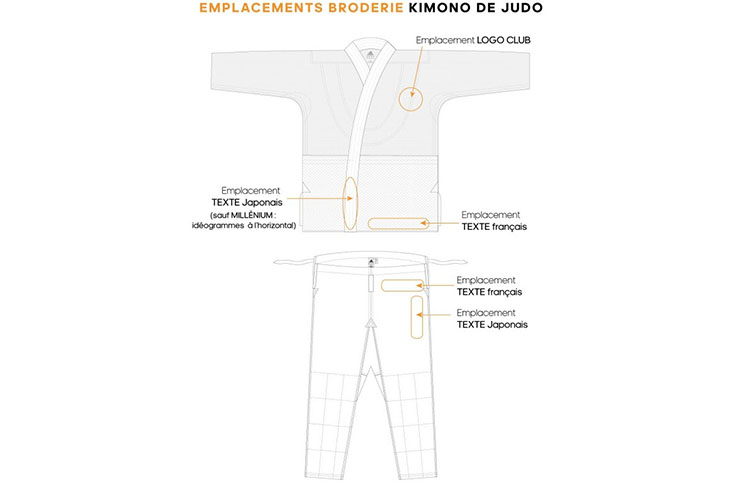 Kimono de Judo, Escalable (150-160 cm) - J200E, Adidas (manchado)