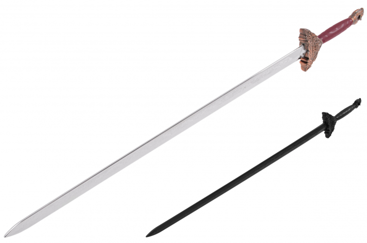 Espada Taiji cromada, polipropileno