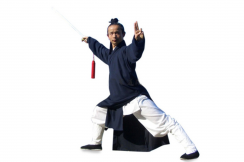 Robe Wudang Changpao, Bleu marine