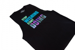 Camisola regata "Stop wishing start doing", Queen