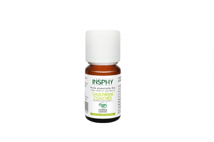 Aceite esencial bio de Gaultheria Couchée "Kinésoins"