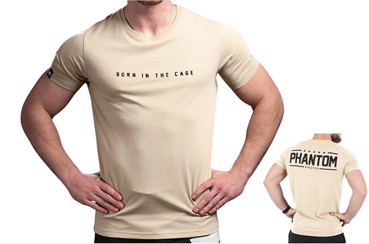 T-shirt de sport - Born in the Cage, Phantom Athletics