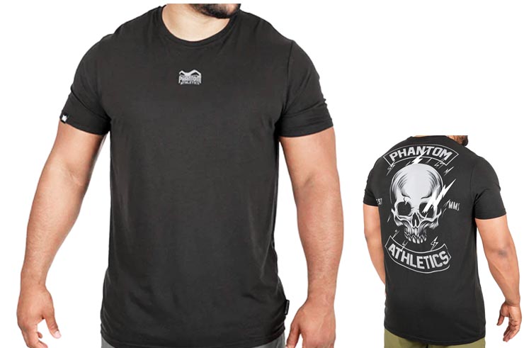 Sports T-shirt - Lightning Skull, Phantom Athletics