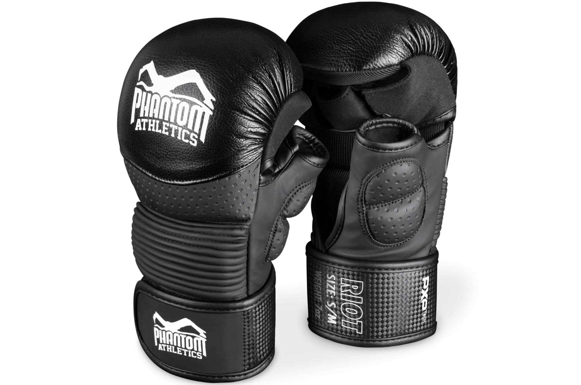 Vendas de boxeo de alta calidad en color negro para MMA y artes marciales -  PHANTOM ATHLETICS