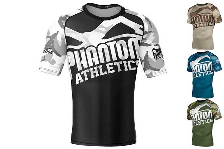 T-shirt de compressão, manga curta - Warfare, Phantom Athletics