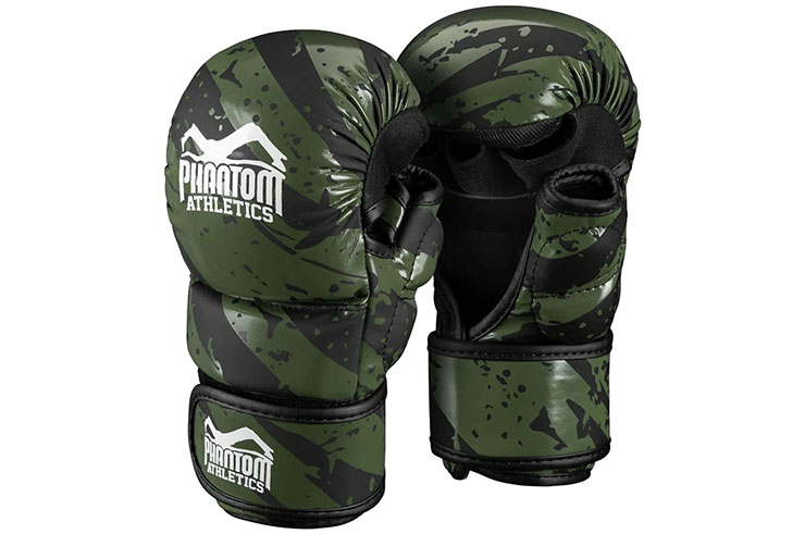 MMA Sparring Gloves - Camo Tiger, Phantom Athletics