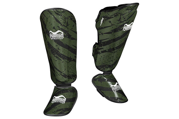 Protège-tibias & pieds - Camo Tiger, Phantom Athletics