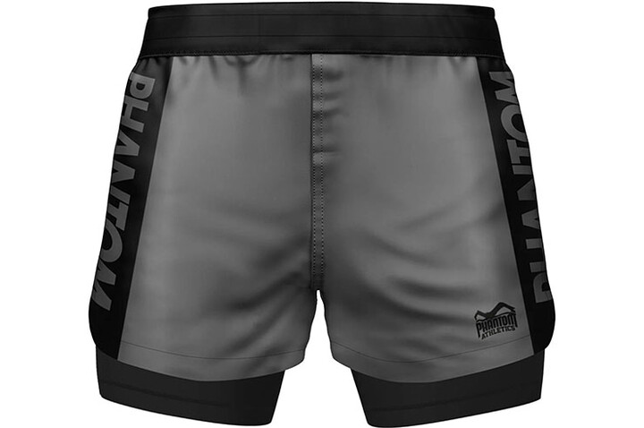 Fightshort Fusion, 2 em 1, opção de calção para homem - Apex, Phantom Athletics