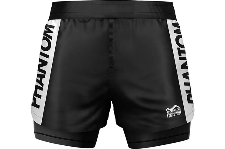 Fightshort Fusion, 2 em 1, opção de calção para homem - Apex, Phantom Athletics