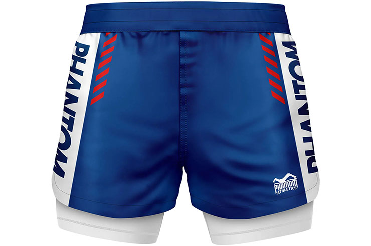Fightshort Fusion, 2 em 1, opção de calção para homem - Apex, Phantom Athletics