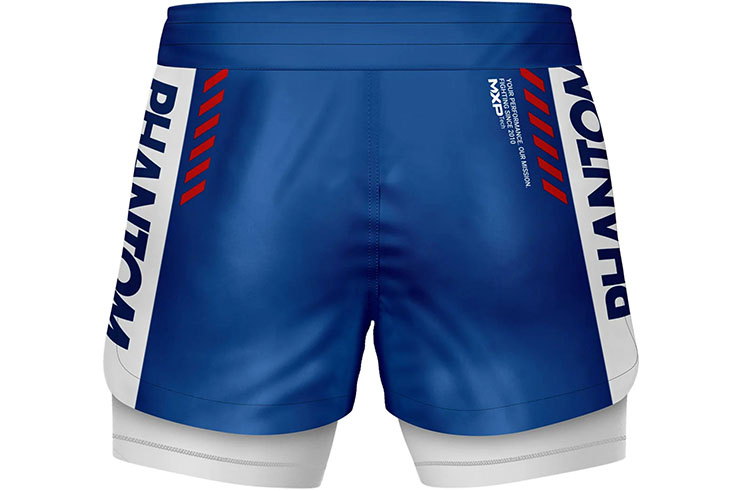 Fightshort Fusion, 2 em 1, opção de calção para homem - Apex, Phantom Athletics