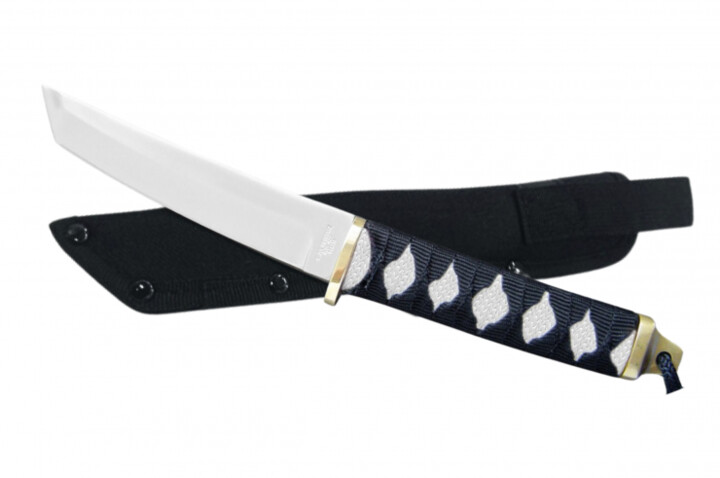 Cuchillo tanto, con funda - Acero inoxidable