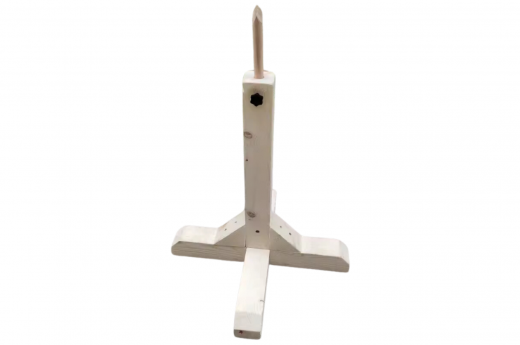 Suporte de corte, modelo vertical - Tapete Omote, Tameshigiri