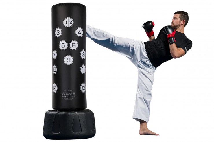 Saco de boxeo de pie, con dianas - Wavemaster 2XL Pro, Century