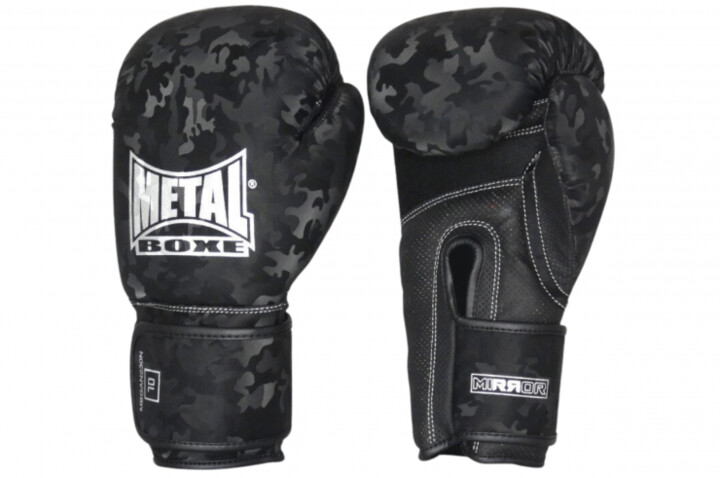 Guantes de boxeo, "Mirror" - MBGAN230N, Metal Boxe