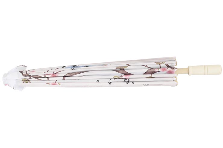 Paraguas Estampado con Cintas, White Fox