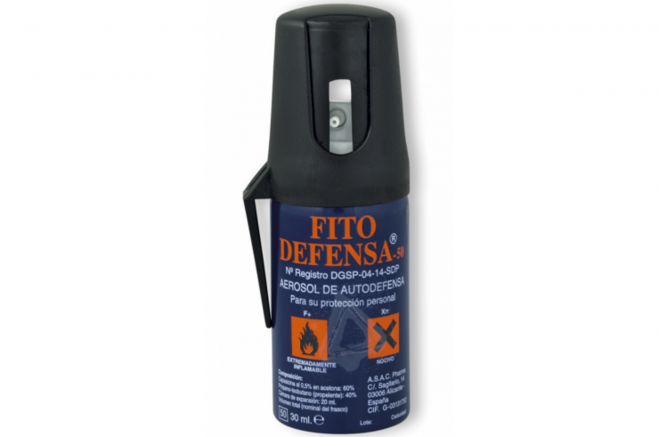 Spray de défense personnelle, Gaz au poivre