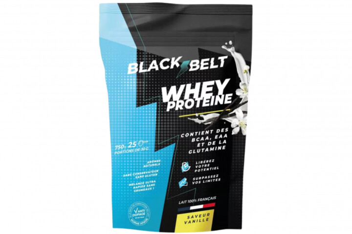 Whey Proteine (750 g) - Arômes naturels, Blackbelt