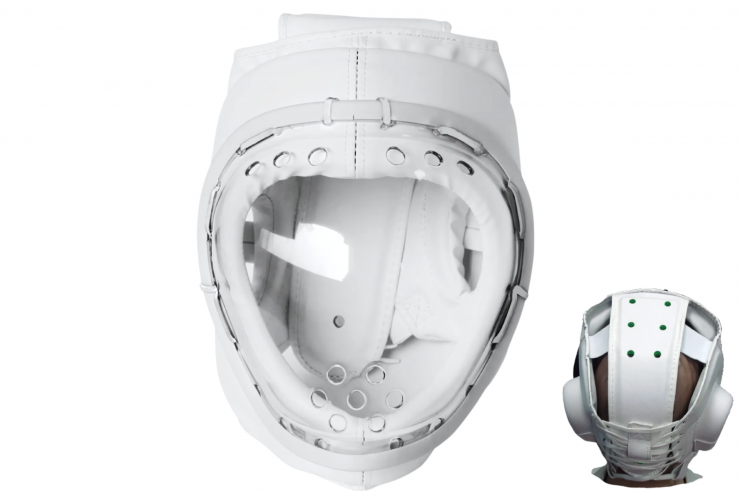 Casco de burbuja Kudo, con almohadilla superior - Cierre de cordones, Ninestars