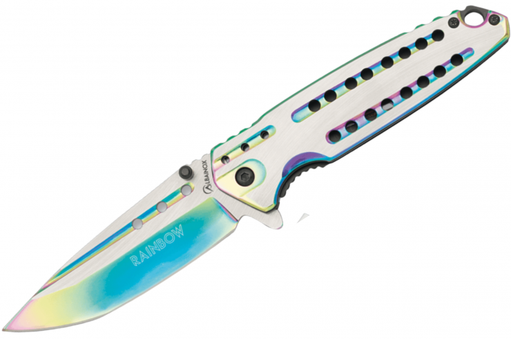 Pocket knife, Mega - Rainbow, Albainox