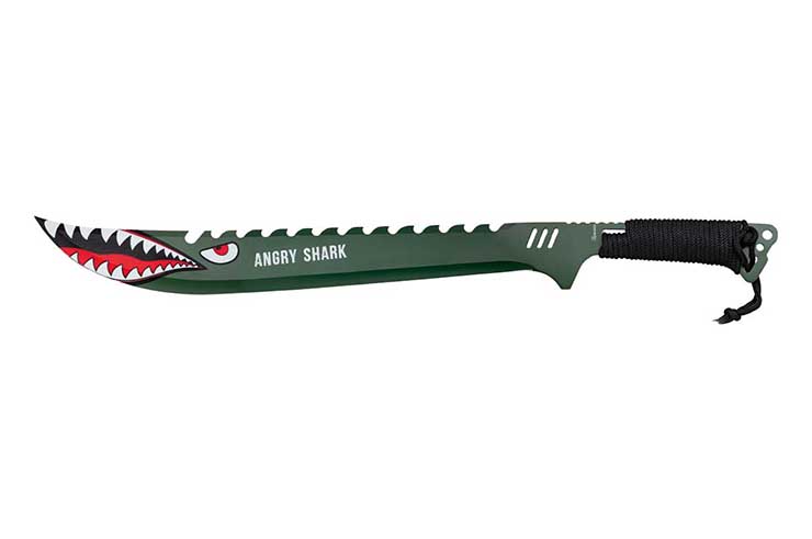 Machete, Angry Shark - Acero inoxidable, Albainox