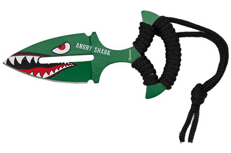 Adaga Tática, Angry Shark - Aço Inoxidável, Albainox