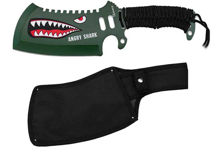 Chopper, Angry Shark - Stainless Steel, Albainox