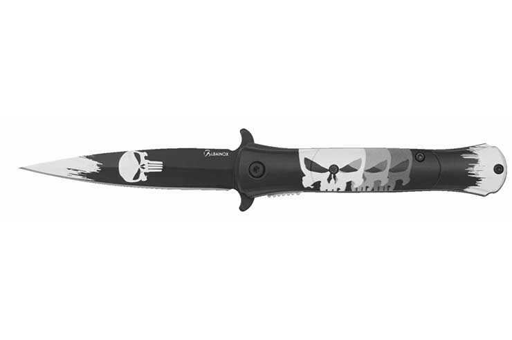 Cuchillo plegable, Ghost - Acero inoxidable, Albainox