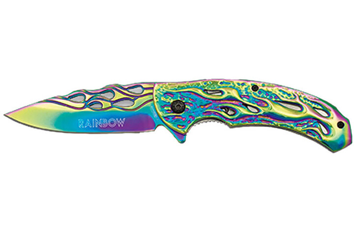 Couteau de poche, Full Fire - Rainbow, Albainox