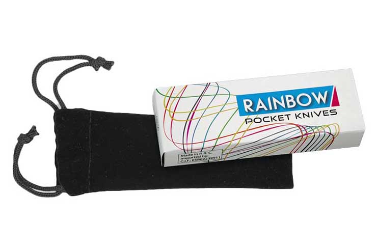 Couteau Papillon, Reflets - Rainbow, Albainox