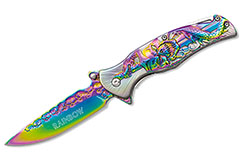 Cuchillo de Bolsillo, Fury - Rainbow, Albainox