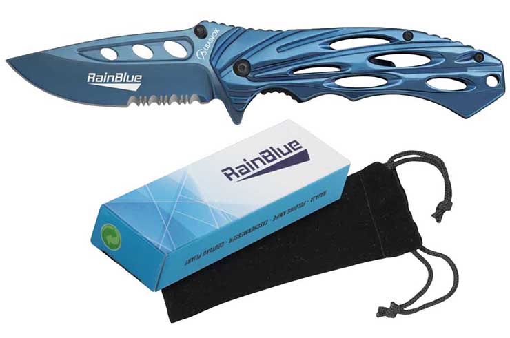 Couteau de poche, Kraken - RainBlue, Albainox
