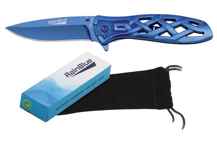 Pocket knife, Abyss - RainBlue, Albainox