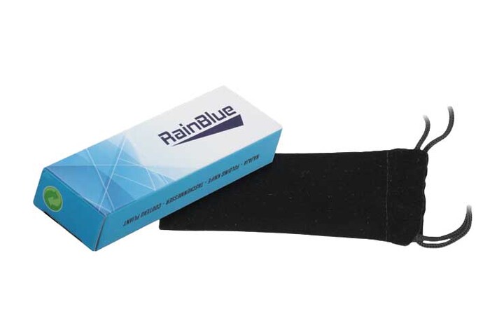 Butterfly knife, Gold Wave - RainBlue, Albainox