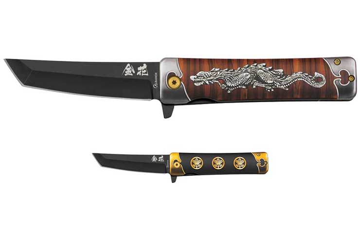 Cuchillo de bolsillo Tanto - Dragon & Lotus, Albainox