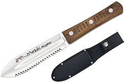Double-edged & serrated knife, Aligator - Masai, Albainox