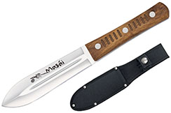 Couteau avec double tranchant - Masai, Albainox