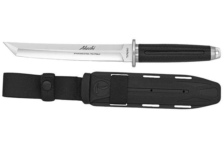 Couteau Lame Tanto - Acier Inoxydable, Tokisu