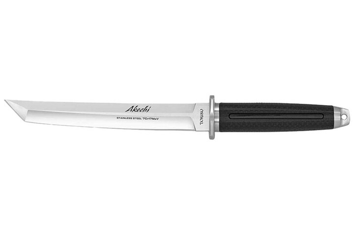 Couteau Lame Tanto - Acier Inoxydable, Tokisu